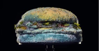 Perché realizzare una campagna pubblicitaria con un panino ammuffito? Burger King punta sul cibo "vero"