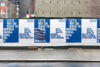 La campagna Durex UK "Let's Not Go Back to Normal" e un attivismo di brand che parla di salute e benessere sessuale