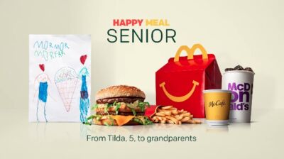 Happy Meal Senior: la campagna di McDonald's per raggiungere gli anziani isolati durante la pandemia