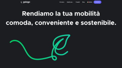GaiaGo lancia il nuovo sito manifesto di una  rivoluzione di mobilità sostenibile
