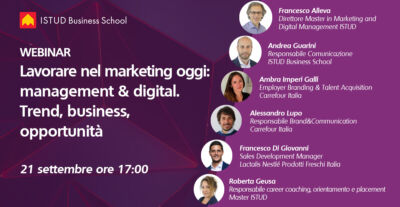 Lavorare nel marketing oggi, tra management e digital: un workshop sull'argomento