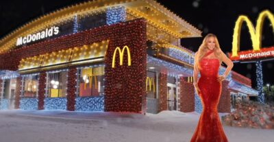 Arriva il menu di McDonald's firmato da Mariah Carey per le festività natalizie