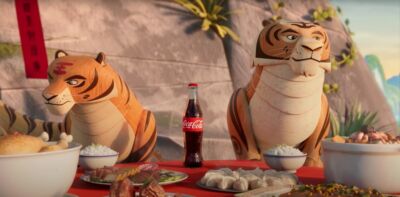 Per celebrare il Capodanno cinese 2022 Coca-Cola lancia un racconto animato dedicato all'anno della tigre
