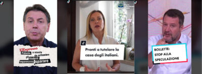 Alcuni politici italiani provano a fare campagna elettorale su TikTok