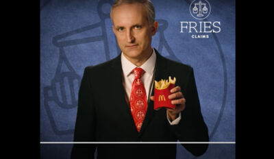 Nella nuova campagna McDonald's offre un risarcimento a chi ha subito il furto di patatine fritte