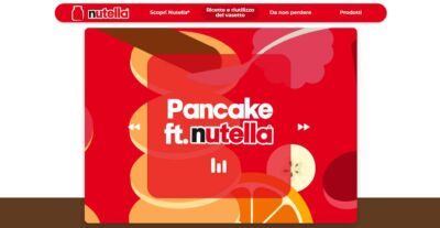Pancake ft. Nutella: una ricetta musicale proposta dal brand ai fan della crema spalmabile