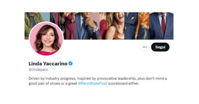Il nuovo CEO di Twitter è Linda Yaccarino