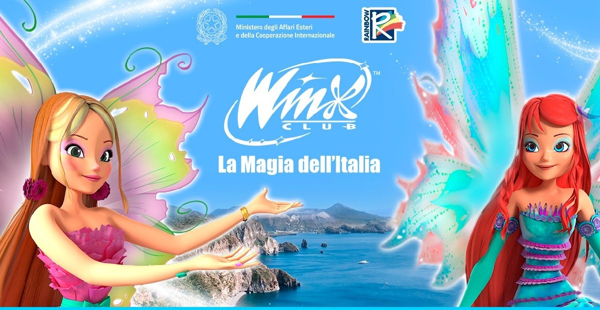 Winx Club: A Magia da Itália, a minissérie do Ministério das Relações Exteriores