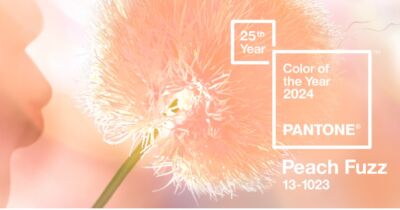 Peach Fuzz, il colore Pantone 2024 per un messaggio di gentilezza e cura