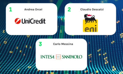 Quelli di UniCredit, ENI e Intesa San Paolo sono stati i CEO più citati dai media italiani nell'ultimo trimestre 2023
