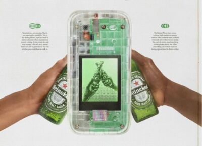 "The Boring Phone": la proposta di Heineken e Bodega contro la dipendenza da smartphone